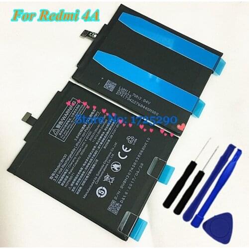 TMIOLOC New Original BN40 BN42 BN30 BM32 Battery For Xiaomi Redmi 4 pro 4pro 4A + Tools