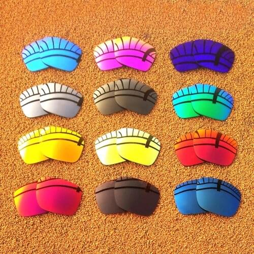 PAZZERBY Multiple Color Choices Polarized Replacement Lenses for-Oakley-Holbrook OO9102 Frame