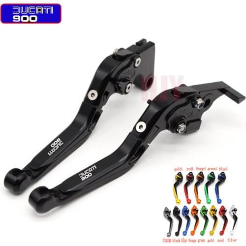 Adjustable Folding Motorbike Motorcycle Brake Clutch Levers For Ducati 900SS 900 SS 1998 1999 2000 2001 2002 2003 2004 2005 2006