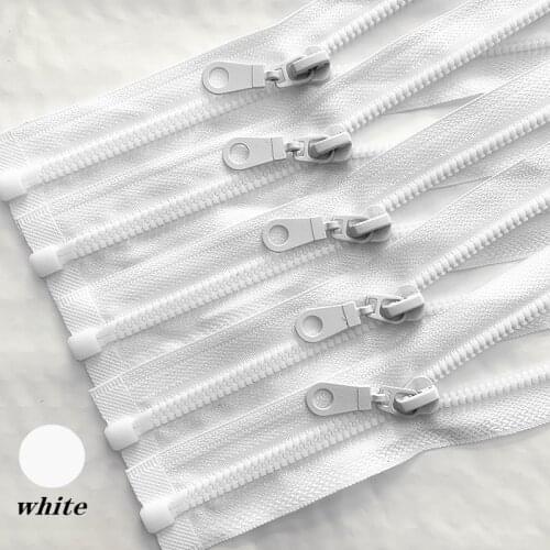 3pcs 5# 30Cm Resin Detachable Zipper Opening That Opens The Self Locking Plastic Self Locking Zipper(20 Colors)