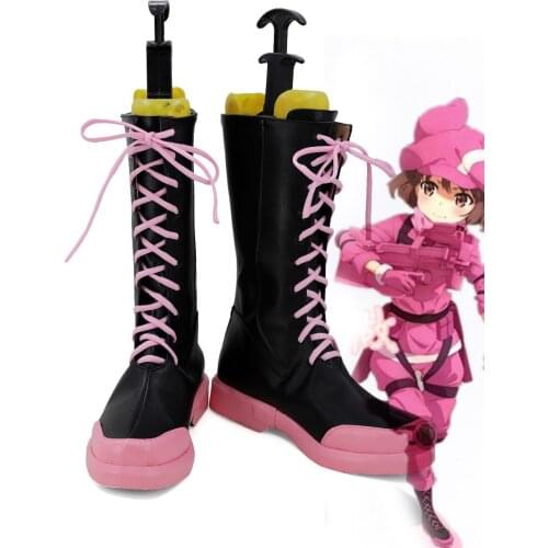 Sword Art Online Cosplay Shoes Kohiruimaki Karen Boots Halloween Cosplay Party Shoes