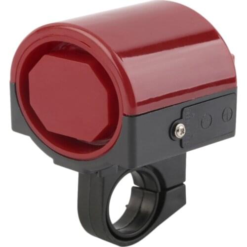 Bike Electronic Loud Horn 130 db Warning Safety Electric Bell Police Siren Bicycle Handlebar Alarm Ring Bell Cycling Accessories