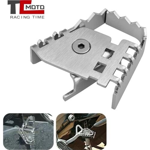 Motorcycle Rear Brake Lever Pedal Extender Foot Pegs Enlarge Extension For BMW F650GS F750GS F800GS F 800 GS R1200GS LC R1250GS