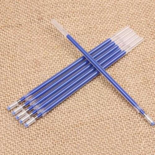 100 Pcs/set Erasable Gel Pen Refills Rod 0.5mm Thin Disappearing Tools Rod Temperature Stationery Writing Refill For Pen Hi E8F2