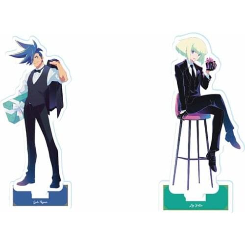 Anime PROMARE Lio Galo Acrylic Q Version Stand Figure Model Plate Desktop Toy Decorative Xmas Gifts