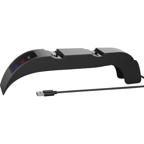 Dual Controller Charging Stand Controller Charger Dual Gamepad Charging Station Stand For PS5 Joystick Gamepad