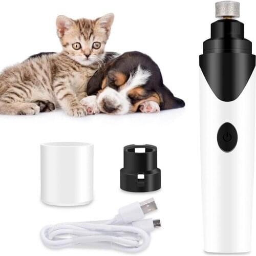 Electric Pet Nail Clipper USB Charging Dog Nails Grooming Tool Grinder Portable Puppy Cat Nails Pet Grooming Tools For Cat Dogs