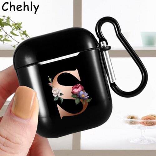 Creativity Letter Soft Silicone Case for Apple Airpods 1 2 Shockproof Bluetooth Wireless Box Headphone Earphone Protection Cover