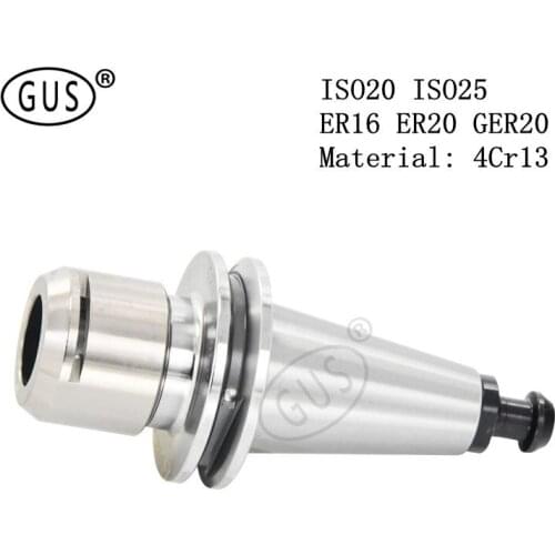 Stainless steel ISO25 ISO20 ER16 ER20 35MS GER20 ER16MS Collet Chuck Tools Holder CNC Lathe BeiJing Engraving Milling Machine