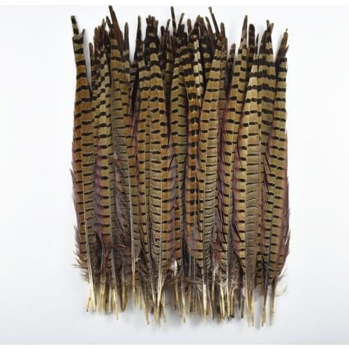 Wholesale 16-18 Inch(40-45CM) Natural Pheasant Tail Feathers Hair Extension Centerpieces Wedding Decorations DIY Crafts plumes