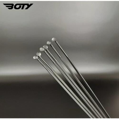12pcs/lot Pillar 1423 PSR aero spokes J-bend or Straight pull stainless steel radios for Road MTB bike free brass/alloy nipples