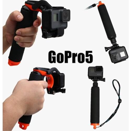 Camera Woopower Floating Diving Handle Handheld Monopod For Gopro Hero 5 4 3 For Xiaomi Yi SJCAM SJ4000 SJ5000 SJ70000
