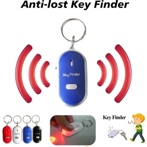 LED Light Torch Remote Sound Control Lost Key Car Motor Finder Locator Keychain Mini Alarm Locator Track Key Wallet Pets Phone