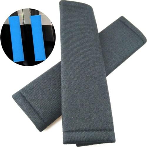 2pcs Universal car seat belt shoulder cover protection for Volvo S40 S60 S80 XC60 XC90 V40 V60 C30 XC70 V70/Mini Cooper R50 R52