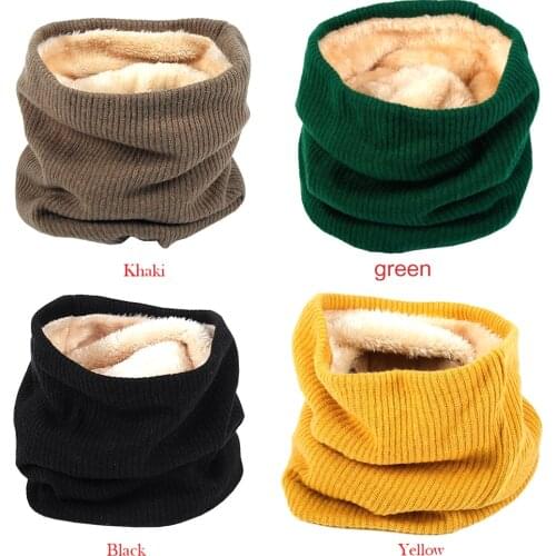 Outdoor Thicken Warm Fleece Neck Warmer Cycling Scarves Men Bufanda Ski Climbing Hiking Scarves sport Neck Scarf