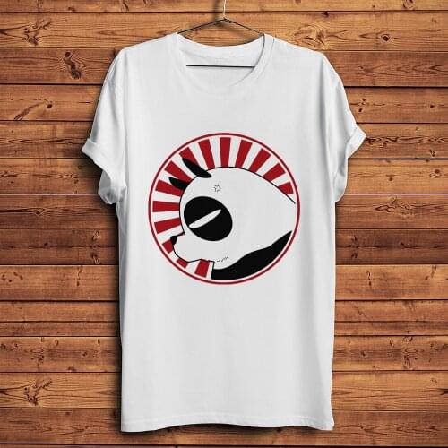 Cute Saotome Genma Panda Funny Anime t shirt Men summer New White Casual Tshirt Unisex Streetwear Ranma 1/2 Kawaii Otaku Tee