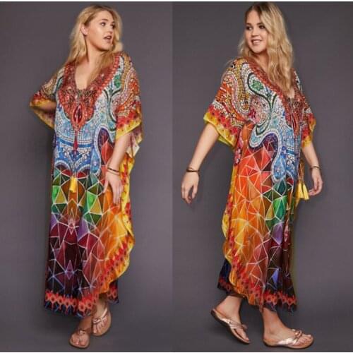 Swimming Dress For Woman Bathing Suit Cover Up Beach Ups Swimsuit Capes Female Swim Plus Size Swimwear Coverups Women Tunicas De