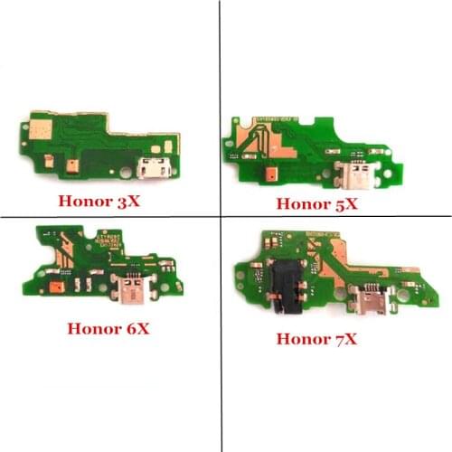 10x Dock Connector Port USB Charging Charger Board Flex Cable For Huawei Honor 3X 5X 6X 7X 8 9 Lite 9i 10 Play V8 V9 Play V10