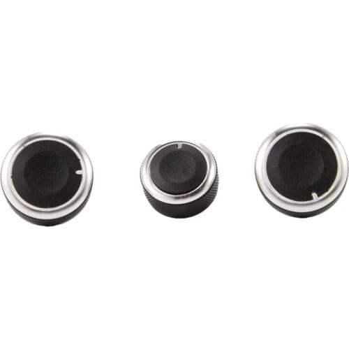 3pcs AC Heat Control Climate Switch Knob Buttons For TIIDA