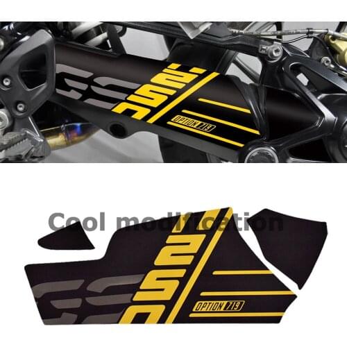 Motorcycle Swingarm Sticker Case for BMW Motorrad R1200GS /GS Adventure 2013 -2018 R1250GS /GS Adventure 2019-2021Triple Black