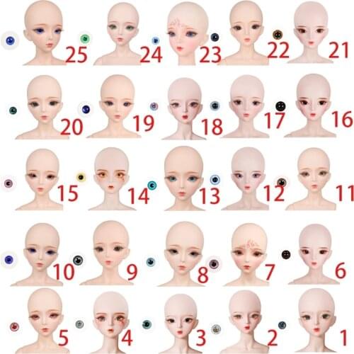 Eyeball 14mm Glass Material Green Blue Eyes Suitable For 1/3 1/4 Doll