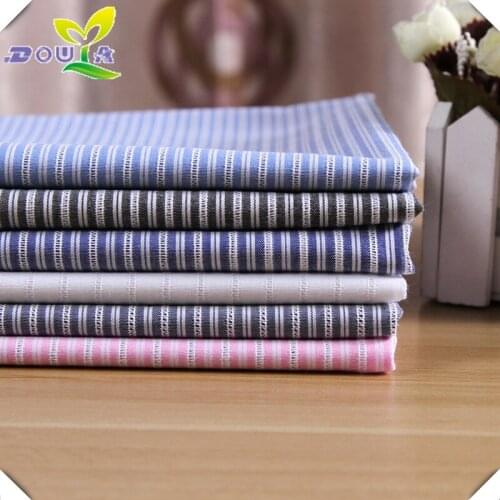 Cotton yarn dyed jacquard cloth hot pin shirt cloth spring and summer dress cotton fabric