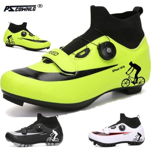 Professional Athletic Bicycle Shoes MTB Cycling Shoes Men Self-Locking Road Bike Shoes sapatilha ciclismo Women Cycling Sneakers