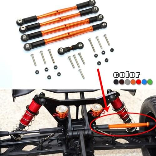 Metal Aluminum alloy + S2 steel Bold tie rod #AR330230/AR330221 for ARRMA 1/8 KRATON OUTCAST NOTORIOUS 6S Monster Truck