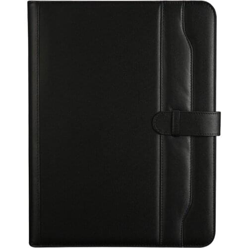 A4 PU Leather File Folder With Calculator Multifunction Office Supplies Organizer Manager Document Pads Briefcase Padfolio Bags