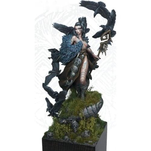 35mm character model made of die-cast resin, unpainted (including base)