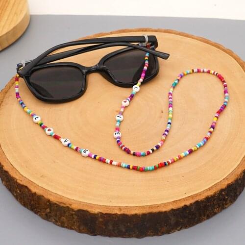 Non-mainstream Design yan jing lian Female Chain gua bo Ornament Bohemian Luo Beach Wind Decoration Anti-Falling Eyes Chain