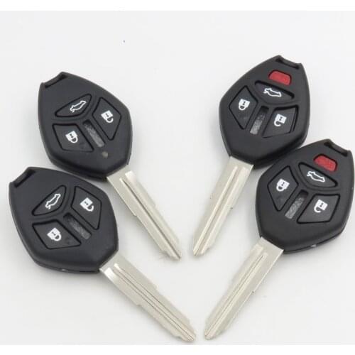 1pcs Cocolockey replacement new Remote Key Case Fob fit for MITSUBISHI Lancer Outlander Endeavor Galant 3&3+1 Cocolockey