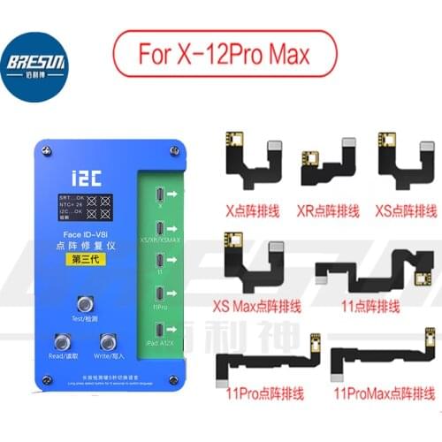 I2C Dot Matrix Cable Dot Projector Flex Programmer For iPhoneX XS XSMAX 11 Pro max 1212mini 12proamx For iPad A12 Face ID Data