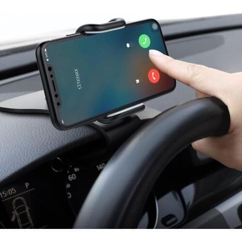 Universal Car Clip Bracket Phone Stand Universal 360 Degree Rotation Car Auto Dashboard Mobile Phone Stand Holder Clip