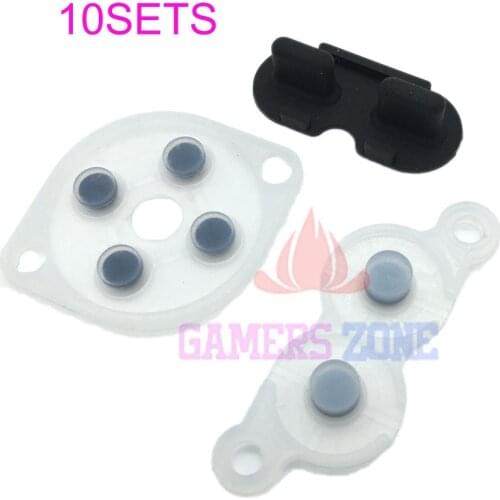 10SETS NEW Rubber Repair Replacement Parts for NES FC Controller Joy Pad Silicon Pad