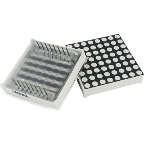 10pcs/bag LED Dot Matrix Display 16pin 8x8 3mm Red Common Anode AVR #1088bs