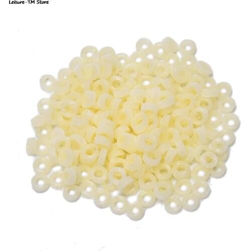 2500PCS Red/Yellow Fish Tackle Rubber Bands For Fishing Bloodworm Bait Granulator Bait Fishing Accessories