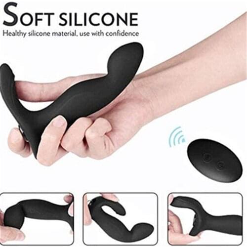 Newest Prostatic Massager Charging Remote Controlled Anal Plug Posterior Chamber Anal Plug Male And Female Masturbator Vibrators