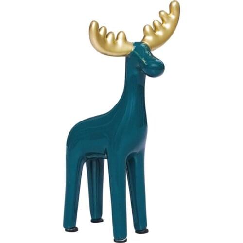 Nordic giraffe home decoration ceramic ornaments TV cabinet decoration childrens room New House housewarming gift birth