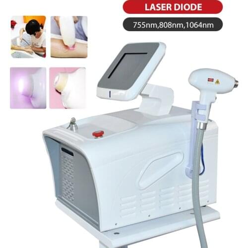 Soprano laser hair removal machine for sale/Depilation 755 808 1064/ 3 wave 755nm 808nm 1064nm Diode laser