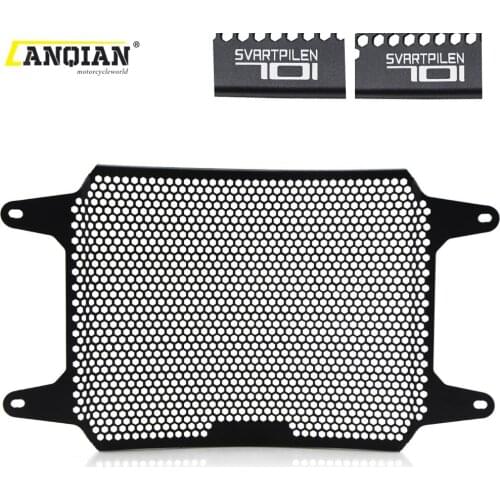 FOR Husqvarna Svartpilen 701 2019 2020 2021 Motorcycle Radiator Grille Guard Cover Protector Vitpilen 701 2018 2019 2020 2021