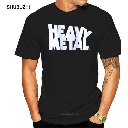 T Shirt Heavy Metal Magazine Movie Retro men cotton tshirt summer brand teeshirt euro size