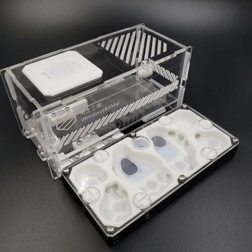 Creative 3D Printing Ant Nest Splicing Expanded Nest Transparent Ant Farm Acrylic Activity Area Insect Supplies