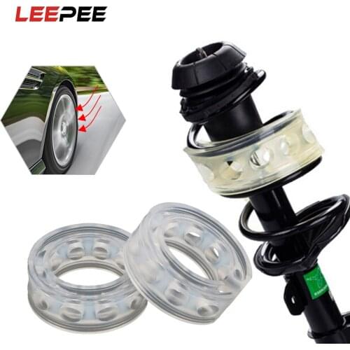 LEEPEE 2 Pieces Car Shock Absorber Auto Buffers Spring Bumper Power Auto-buffers Springs Bumpers Cushion Car-styling