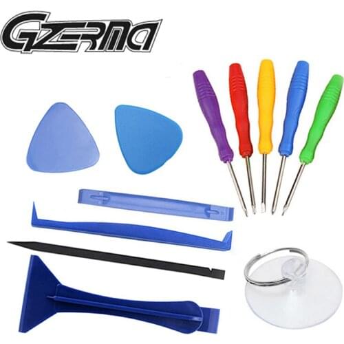 12 in 1 Mini Screwdriver Set Phone Battery Removal Tools Crowbar Suction Cup Disassembly Hand Tools Set For Laptop Phone Repair