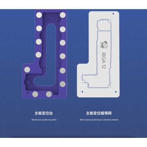 Tool Sets For MECHANIC 3D BGA Reball Fixture for iPhone 12 12Pro Repair Motherboard PCB BGA Platform Repair Fix