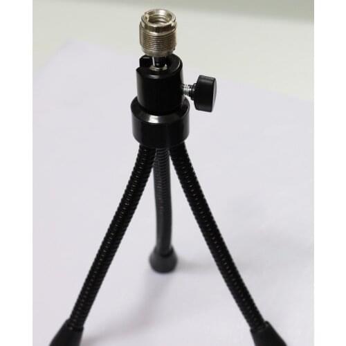 New Microphone desktop stand Mini tripod One Heavy Duty Professional Desk stand