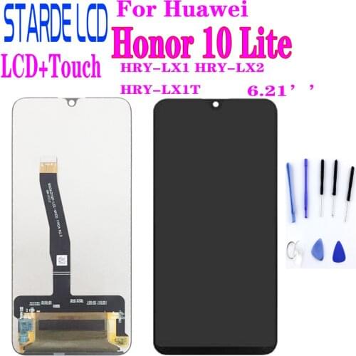 Original 6.21" For Huawei Honor 10 Lite HRY-LX1 HRY-LX2 HRY-LX1T LCD Display+Touch Screen Digitizer Assembly For Honor 10 Lite