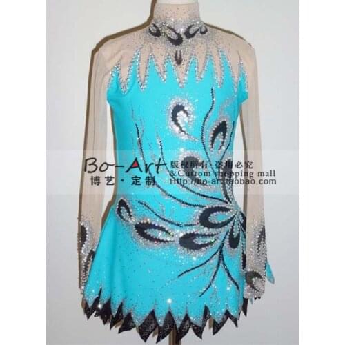 Girls Figure Skating Dresses Graceful New Brand Custom Ice Skating Dresses For Competition DR4409