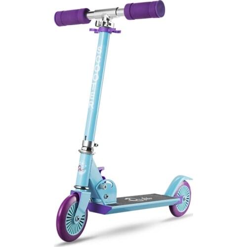 Kids Scooter with 2 PU Wheels, Aluminum Alloy Frame Scooter Suit For 3-8ages Kids, Foldable Kids Scooter
